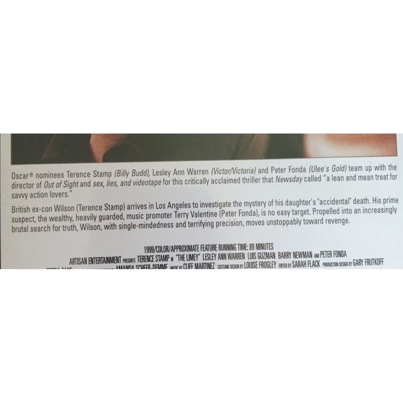 The Limey DVD - Picture 3 of 3